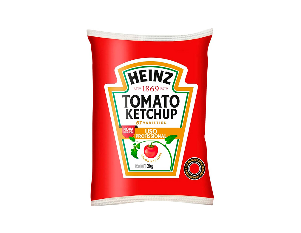 CATCHUP GRANDE HEINZ 2 KG (CX 8 BAG)